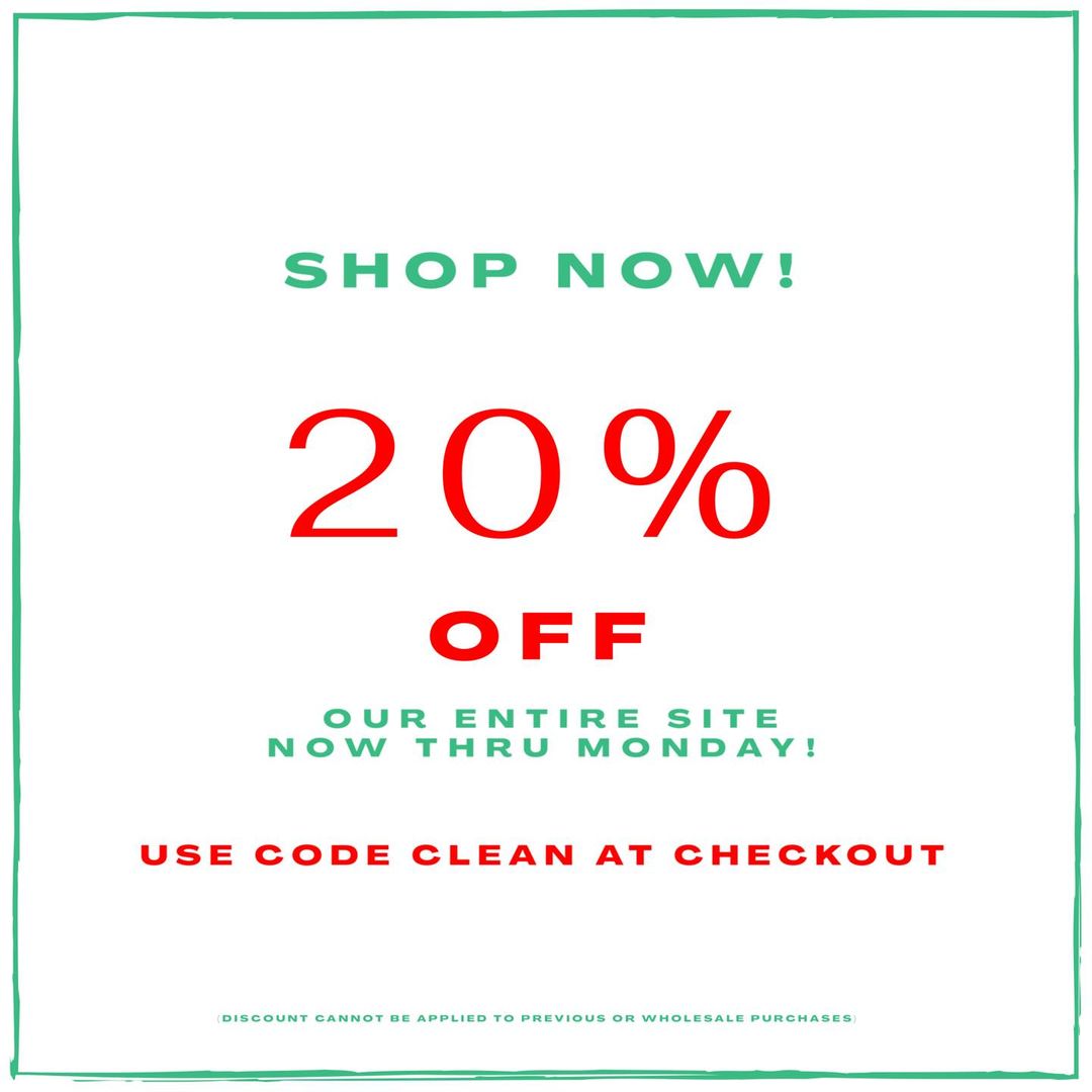 Good Citizen Black Friday Sale! 20% OFF ENIRE SITE!!!