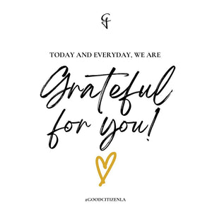 Good Citizen is GRATEFUL for YOU!