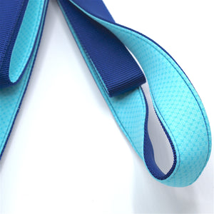 aquamarine double hand Pilates reformer loops straps